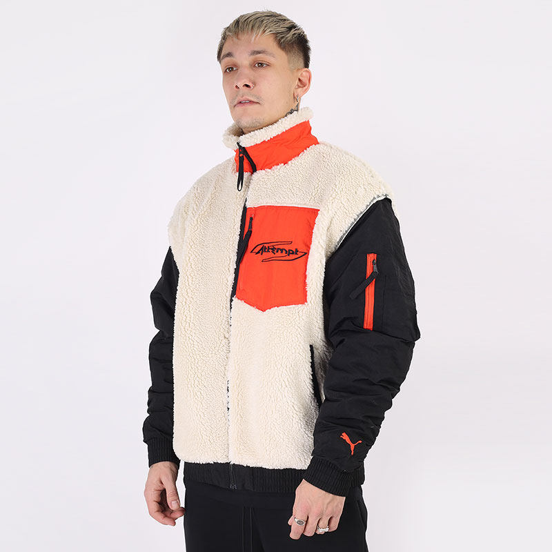 Мужская куртка PUMA x Attempt Sherpa Bomber (59825701)  - цена, описание, фото 1